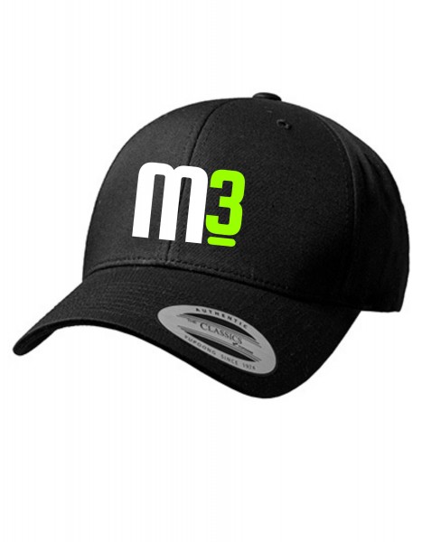 Basecap M3 schwarz