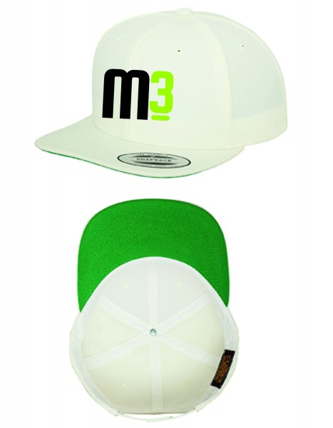 Snapback M3 weiß